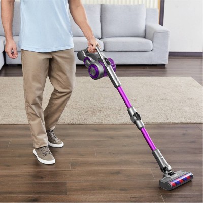Aspirateur sans fil portatif Xiaomi JIMMY JV85 Pro 200AW 8x2500mAh avec écran LED  autonomie de 70 minutes - Violet