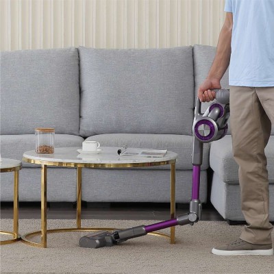 Aspirateur sans fil portatif Xiaomi JIMMY JV85 Pro 200AW 8x2500mAh avec écran LED  autonomie de 70 minutes - Violet