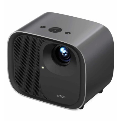 ETOE E3 Pro Vidéoprojecteur 1080P avec Google TV, 600 ANSI Lumens, Auto Focus, Projecteur Home Cinéma Portable
