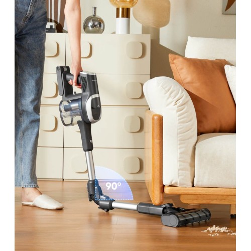 Aspirateur sans fil JIMMY JV9 Pro Aqua  puissance d'aspiration de 160 AW  autonomie jusqu'à 65 minutes  réservoir d'eau de 50 2