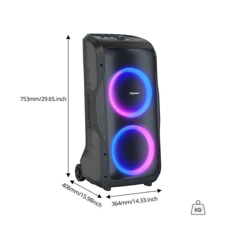 Haut-parleur portable pour fêtes Tronsmart Halo 300