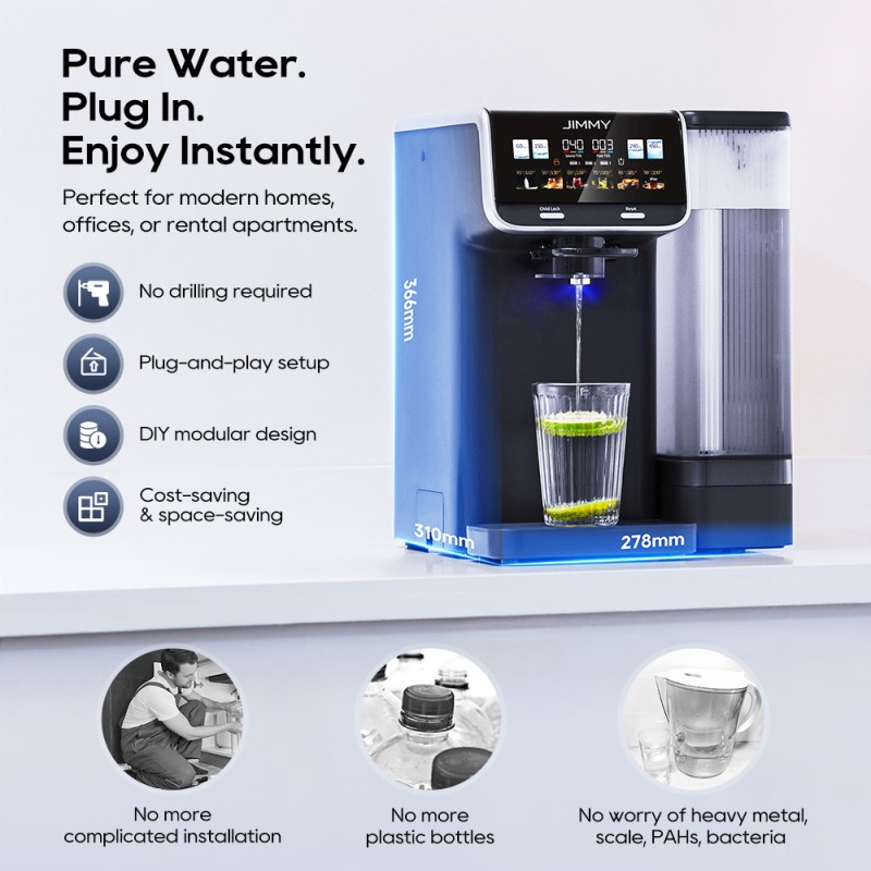 Purificateur d'eau par osmose inverse de comptoir JIMMY Matrix M9 Pro