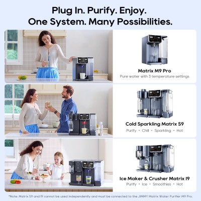 Purificateur d'eau par osmose inverse de comptoir JIMMY Matrix M9 Pro