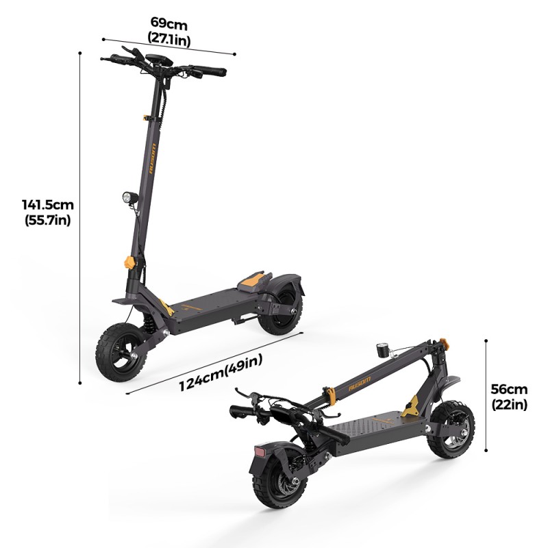 Trottinette électrique Ausom L1 avec prise EU