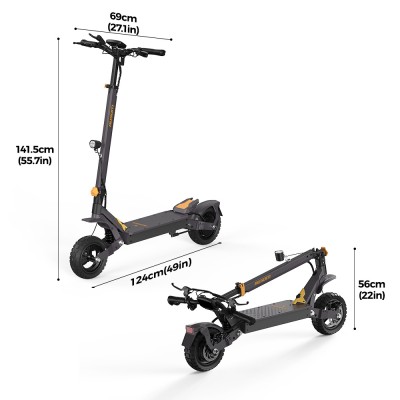 Trottinette électrique Ausom L1 avec prise EU