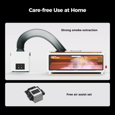 Creality Falcon A1 10W Graveur Découpeur Laser, Caméra, 600mm/s, Protection, 305x381mm