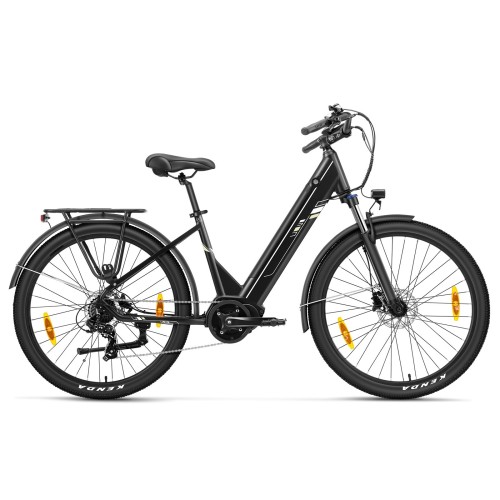 Touroll Urbano 3 Vélo Électrique à Moteur Central — 250 W 70 Nm, Autonomie 120 km, Shimano 7 Vitesses 2