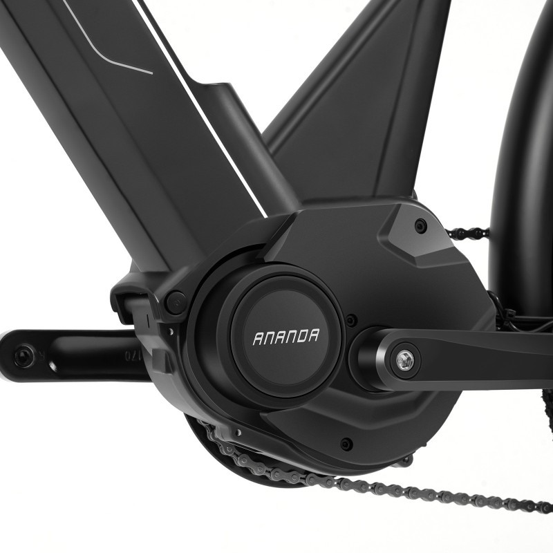 Touroll Urbano 3 Vélo Électrique à Moteur Central — 250 W 70 Nm, Autonomie 120 km, Shimano 7 Vitesses