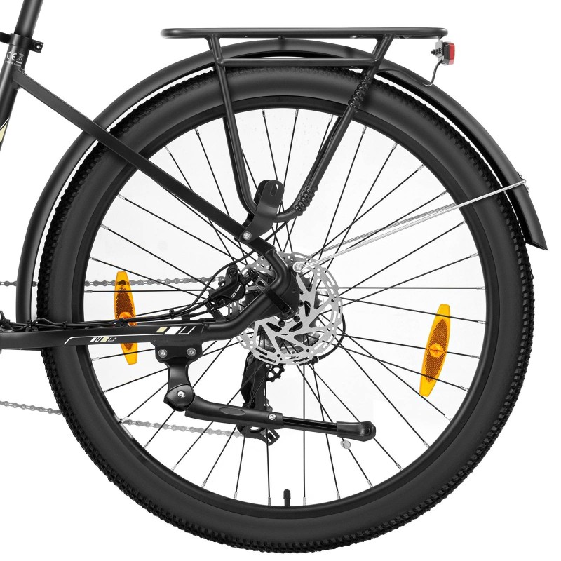 Touroll Urbano 3 Vélo Électrique à Moteur Central — 250 W 70 Nm, Autonomie 120 km, Shimano 7 Vitesses