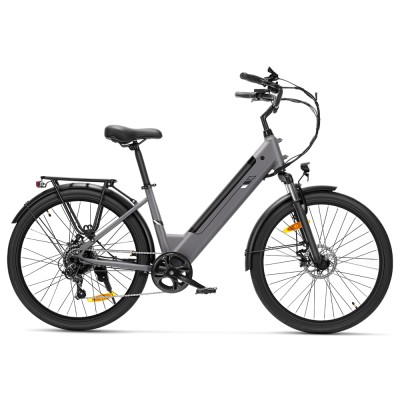 Vélo électrique J2 ST Gris Prise EU Passage par le bas 26 pouces 36V15 6Ah 250W
