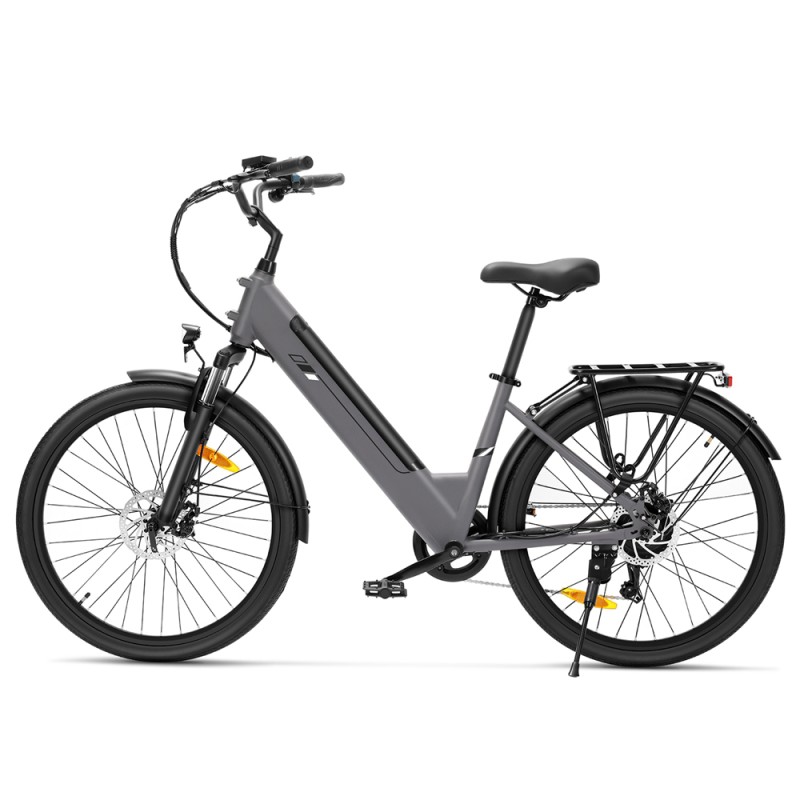 Vélo électrique J2 ST Gris Prise EU Passage par le bas 26 pouces 36V15 6Ah 250W