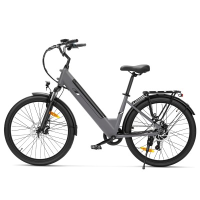 Vélo électrique J2 ST Gris Prise EU Passage par le bas 26 pouces 36V15 6Ah 250W