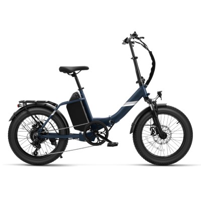 Vélo électrique S3 Pro Bleu  prise EU  cadre surbaissé  20 pouces  48V  27Ah  250W