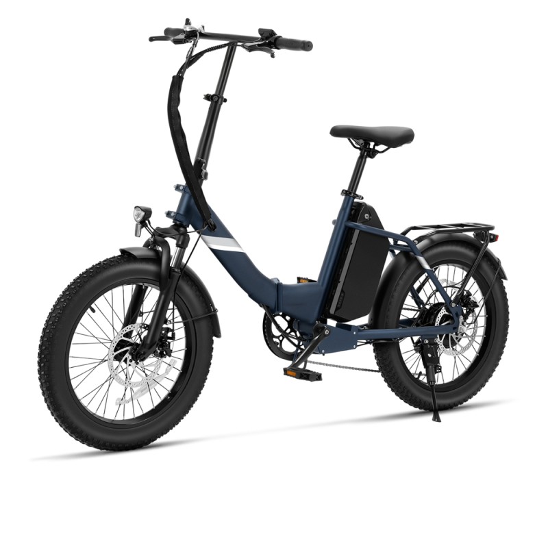 Vélo électrique S3 Pro Bleu  prise EU  cadre surbaissé  20 pouces  48V  27Ah  250W