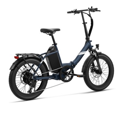 Vélo électrique S3 Pro Bleu  prise EU  cadre surbaissé  20 pouces  48V  27Ah  250W