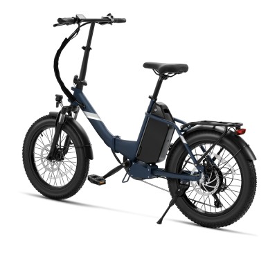 Vélo électrique S3 Pro Bleu  prise EU  cadre surbaissé  20 pouces  48V  27Ah  250W