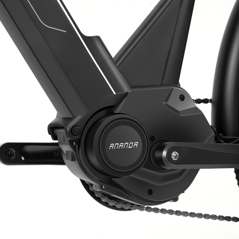 Urbano 3  prise EU  gris  27 5 pouces  batterie 36V 13AH  vélo électrique à moteur central 250W