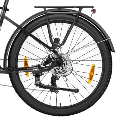 Urbano 3  prise EU  gris  27 5 pouces  batterie 36V 13AH  vélo électrique à moteur central 250W