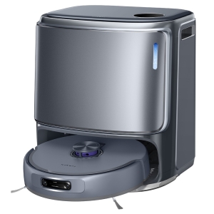 Narwal Freo Z10 Ultra Aspirateur Robot, 18000 Pa, 6400 mAh, Réservoir D'Eau De Grande Capacité 4,5 L, Commande Vocale-Gris