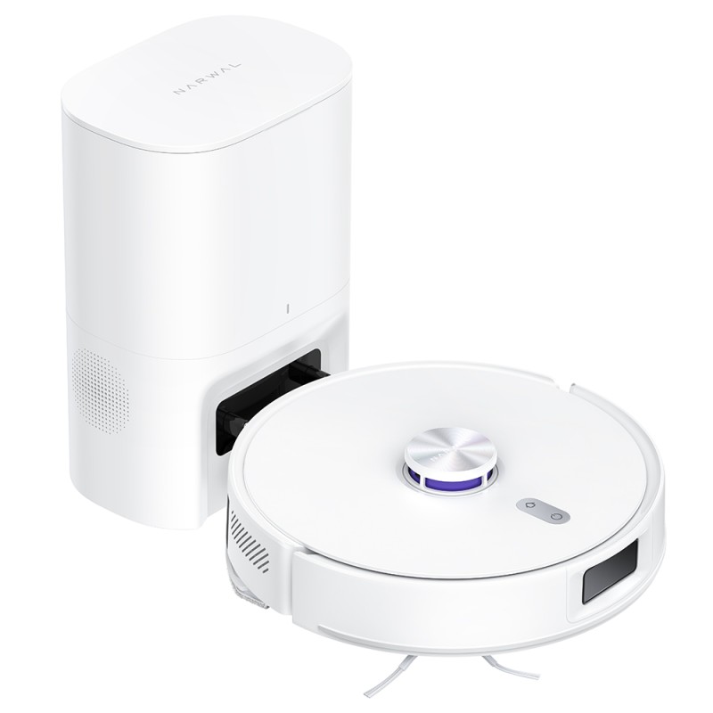 Narwal Freo S Robot Aspirateur et Laveur  Collecte Automatique de la Poussière  Aspiration 8000Pa  Navigation Intelligente et Co