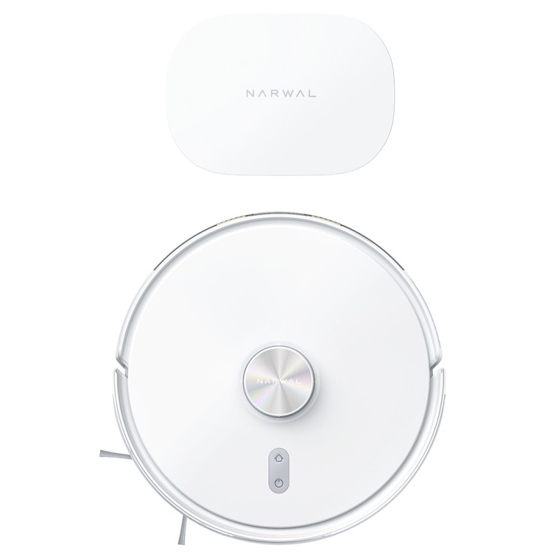 Narwal Freo S Robot Aspirateur et Laveur  Collecte Automatique de la Poussière  Aspiration 8000Pa  Navigation Intelligente et Co