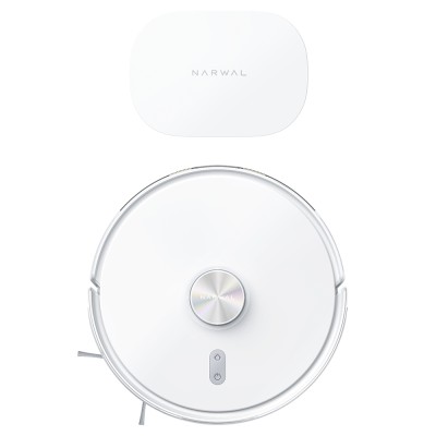 Narwal Freo S Robot Aspirateur et Laveur  Collecte Automatique de la Poussière  Aspiration 8000Pa  Navigation Intelligente et Co