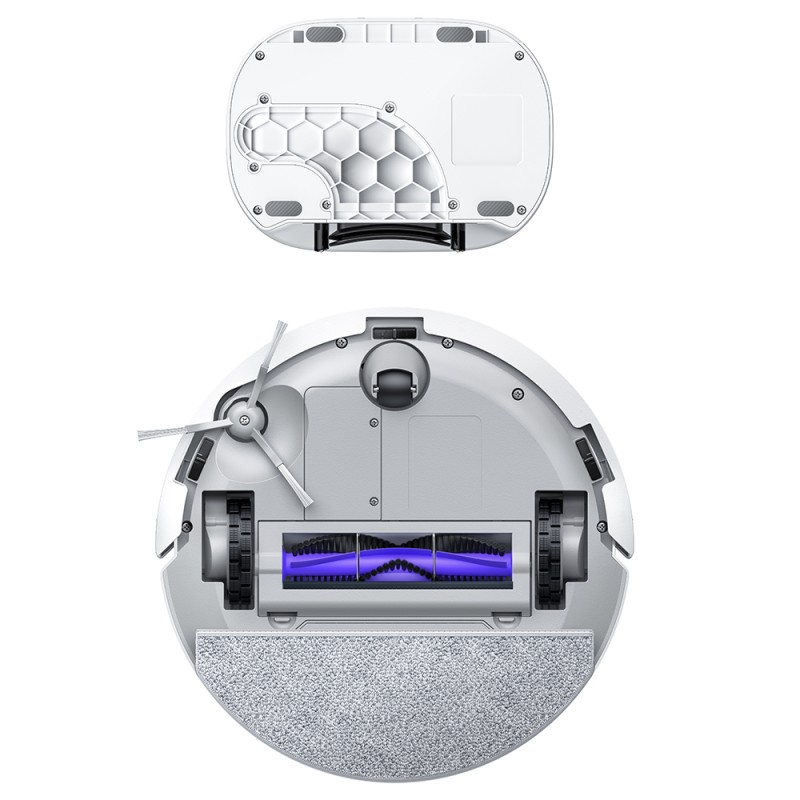 Narwal Freo S Robot Aspirateur et Laveur  Collecte Automatique de la Poussière  Aspiration 8000Pa  Navigation Intelligente et Co