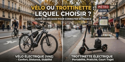 Vélo électrique ou trottinette : que choisir en France ?