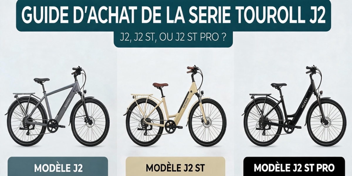 Guide d'Achat Touroll J2, J2 ST ou J2 ST Pro : Quel Vélo Électrique Urbain Choisir ?
